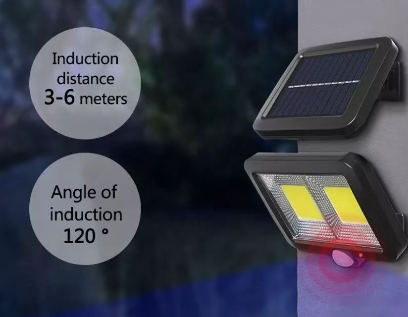 Lampe solaire extérieur avec capteur