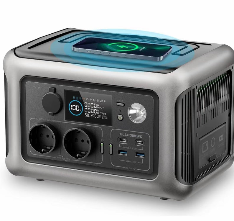 Centrale électrique ALLPOWER 299wh avec 2 prise 600w