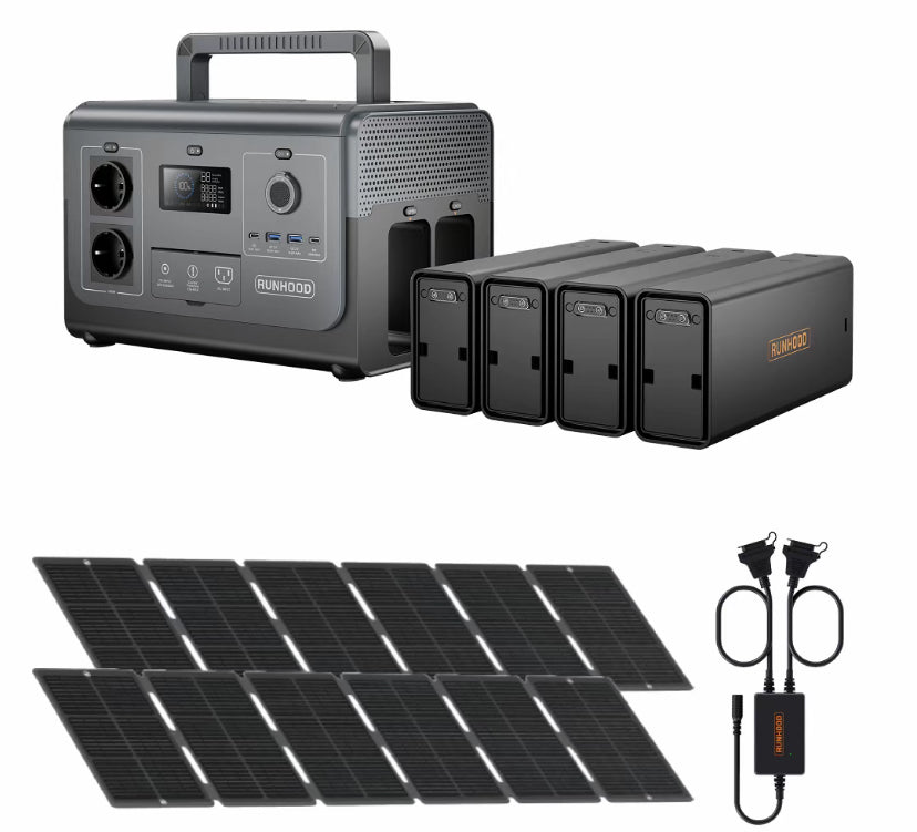 Groupe électrogène solaire Runhood 1,2Kw